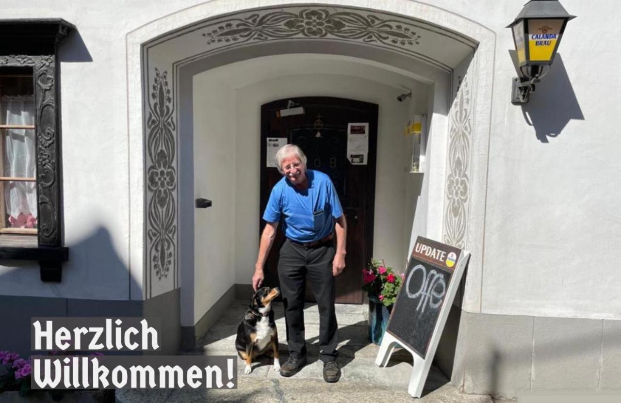 Casa Job - Gasthaus - Sauna, Whirlpool - Trun Bagian luar foto